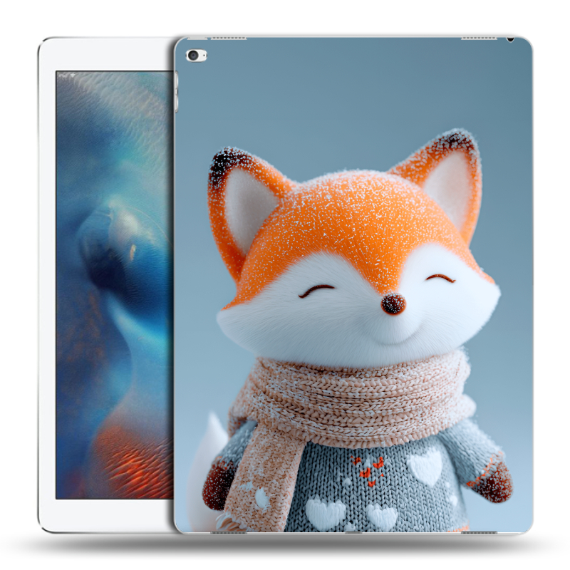 Силиконовый чехол на Ipad Pro с принтом Лиса Силиконовый чехол на Ipad Pro с принтом Лиса