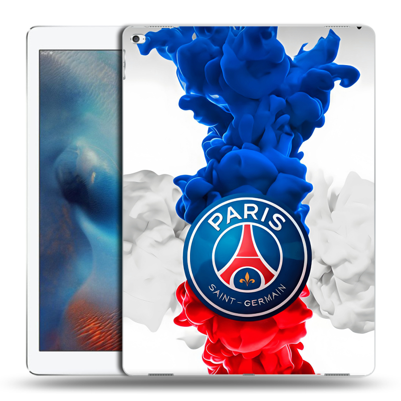 Силиконовый чехол на Ipad Pro с принтом PSG ПСЖ Силиконовый чехол на Ipad Pro с принтом PSG ПСЖ