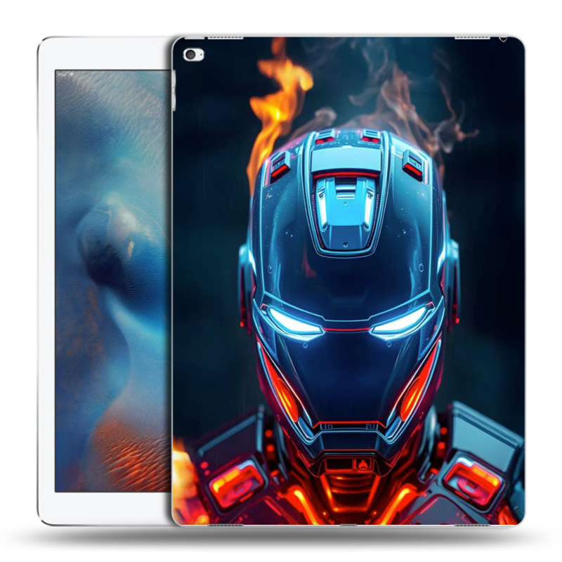 Пластиковый чехол на Ipad Pro с принтом IronMan Железный человек Пластиковый чехол на Ipad Pro с принтом IronMan Железный человек