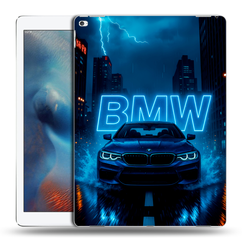 Силиконовый чехол на Ipad Pro с принтом BMW БМВ Силиконовый чехол на Ipad Pro с принтом BMW БМВ