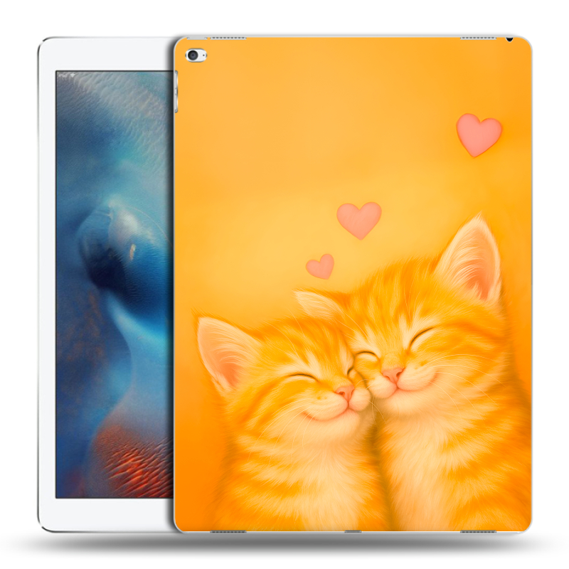 Пластиковый чехол на Ipad Pro с принтом Милые котята Пластиковый чехол на Ipad Pro с принтом Милые котята