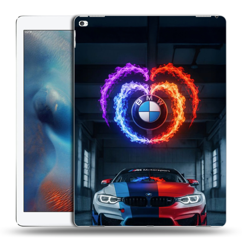 Пластиковый чехол на Ipad Pro с принтом BMW БМВ Пластиковый чехол на Ipad Pro с принтом BMW БМВ