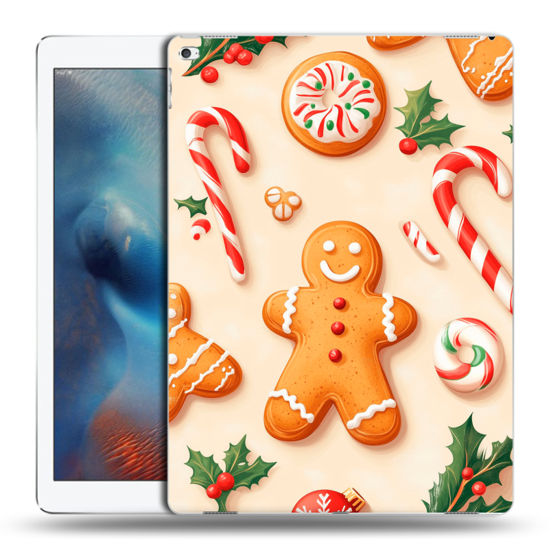 Пластиковый чехол на Ipad Pro с принтом Новый год Пластиковый чехол на Ipad Pro с принтом Новый год