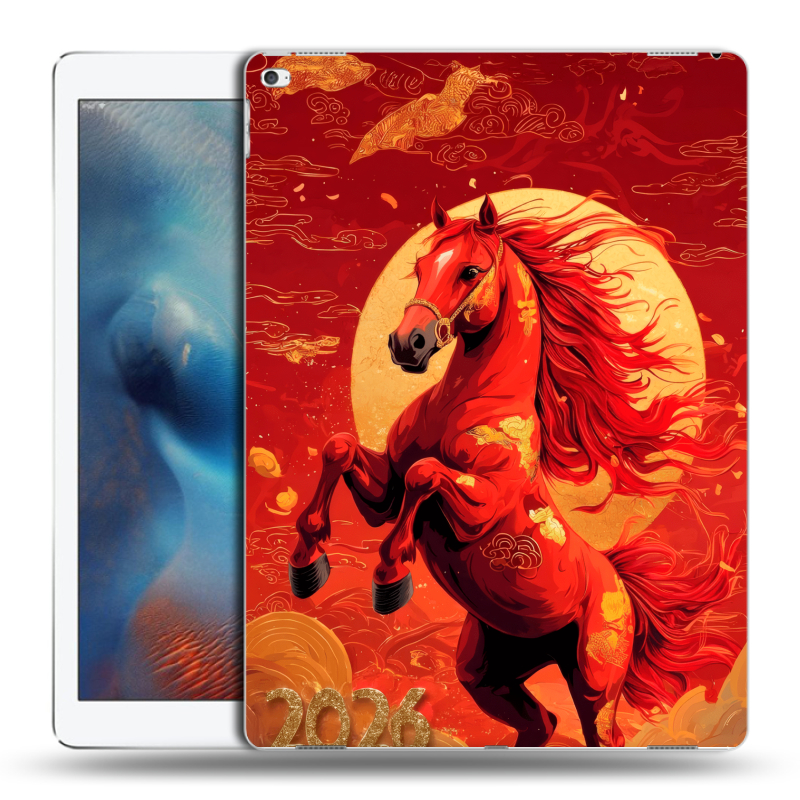 Пластиковый чехол на Ipad Pro с принтом Новый год Пластиковый чехол на Ipad Pro с принтом Новый год