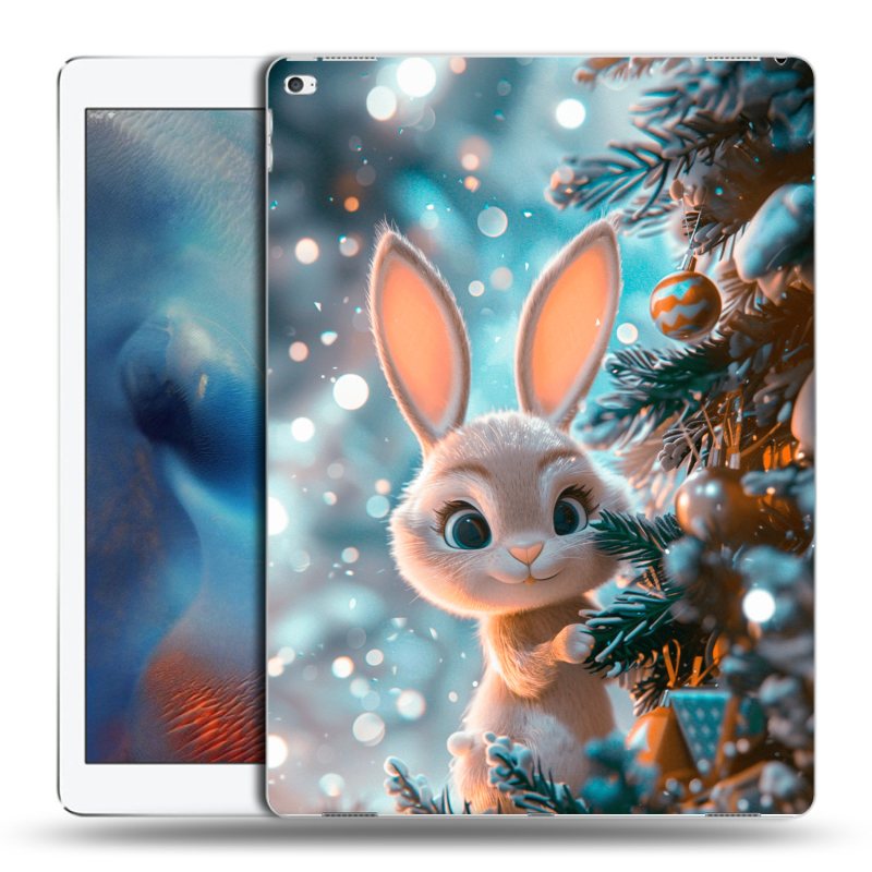 Силиконовый чехол на Ipad Pro с принтом Новый год Силиконовый чехол на Ipad Pro с принтом Новый год