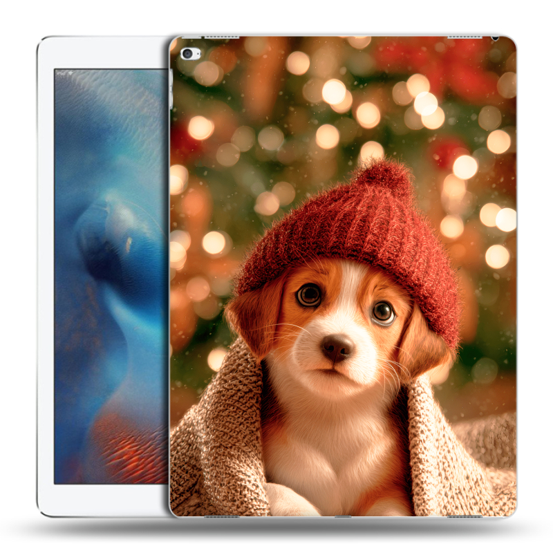 Силиконовый чехол на Ipad Pro с принтом Новый год Силиконовый чехол на Ipad Pro с принтом Новый год