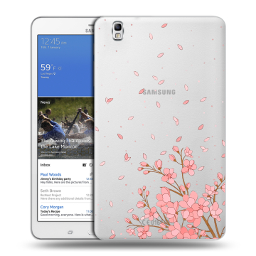 Силиконовый чехол на Samsung Galaxy Tab Pro 8.4 с принтом Ветка сакуры Силиконовый чехол на Samsung Galaxy Tab Pro 8.4 с принтом Ветка сакуры