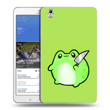 Силиконовый чехол на Samsung Galaxy Tab Pro 8.4 с принтом Лягушенок Силиконовый чехол на Samsung Galaxy Tab Pro 8.4 с принтом Лягушенок
