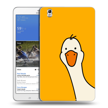 Силиконовый чехол на Samsung Galaxy Tab Pro 8.4 с принтом Утка