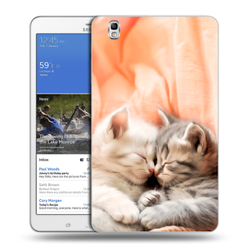 Силиконовый чехол на Samsung Galaxy Tab Pro 8.4 с принтом Котята