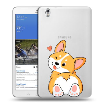 Силиконовый чехол на Samsung Galaxy Tab Pro 8.4 с принтом Корги Силиконовый чехол на Samsung Galaxy Tab Pro 8.4 с принтом Корги