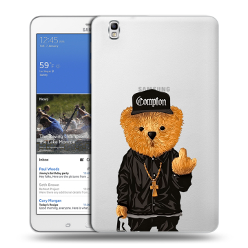 Силиконовый чехол на Samsung Galaxy Tab Pro 8.4 с принтом Плюшевый медведь Силиконовый чехол на Samsung Galaxy Tab Pro 8.4 с принтом Плюшевый медведь