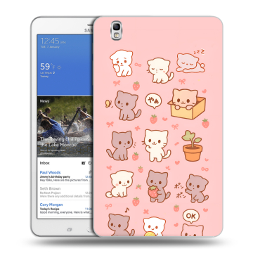 Силиконовый чехол на Samsung Galaxy Tab Pro 8.4 с принтом Hello Kitty Хелоу Кити