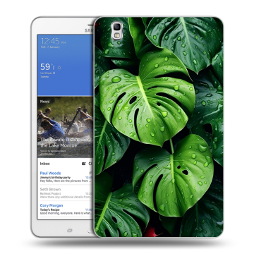 Силиконовый чехол на Samsung Galaxy Tab Pro 8.4 с принтом Листья Силиконовый чехол на Samsung Galaxy Tab Pro 8.4 с принтом Листья