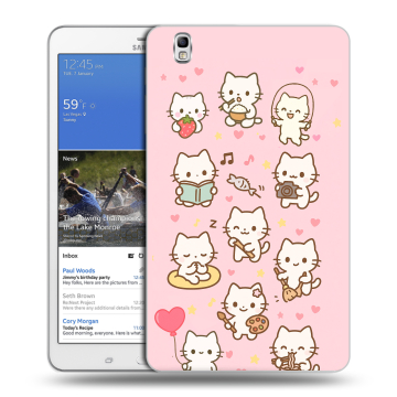 Силиконовый чехол на Samsung Galaxy Tab Pro 8.4 с принтом Hello Kitty Хелоу Кити Силиконовый чехол на Samsung Galaxy Tab Pro 8.4 с принтом Hello Kitty Хелоу Кити