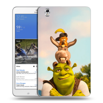 Силиконовый чехол на Samsung Galaxy Tab Pro 8.4 с принтом Шрек Shrek