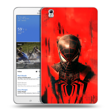 Силиконовый чехол на Samsung Galaxy Tab Pro 8.4 с принтом человек паук spiderman Силиконовый чехол на Samsung Galaxy Tab Pro 8.4 с принтом человек паук spiderman