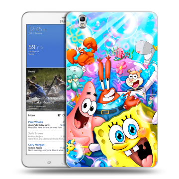 Силиконовый чехол на Samsung Galaxy Tab Pro 8.4 с принтом спанчбоб спанч боб Силиконовый чехол на Samsung Galaxy Tab Pro 8.4 с принтом спанчбоб спанч боб