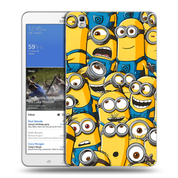 Силиконовый чехол на Samsung Galaxy Tab Pro 8.4 с принтом Миньоны Силиконовый чехол на Samsung Galaxy Tab Pro 8.4 с принтом Миньоны
