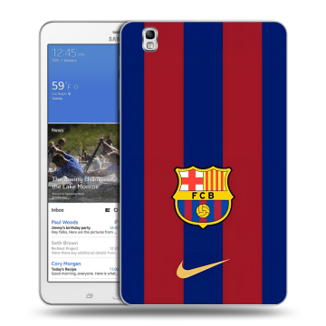 Силиконовый чехол на Samsung Galaxy Tab Pro 8.4 с принтом Барселона Barcelona