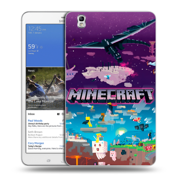 Силиконовый чехол на Samsung Galaxy Tab Pro 8.4 с принтом Майнкрафт Minecraft Силиконовый чехол на Samsung Galaxy Tab Pro 8.4 с принтом Майнкрафт Minecraft