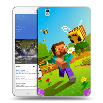 Силиконовый чехол на Samsung Galaxy Tab Pro 8.4 с принтом Майнкрафт Minecraft Силиконовый чехол на Samsung Galaxy Tab Pro 8.4 с принтом Майнкрафт Minecraft
