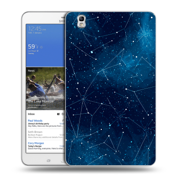 Силиконовый чехол на Samsung Galaxy Tab Pro 8.4 с принтом Космос звезды