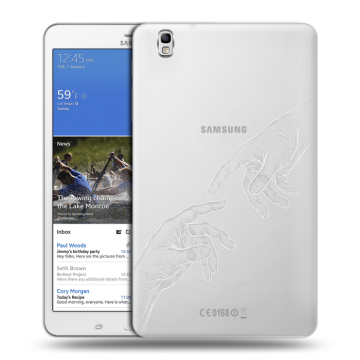 Силиконовый чехол на Samsung Galaxy Tab Pro 8.4 с принтом Сотворение мира