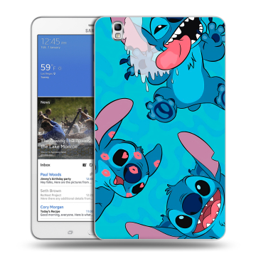 Силиконовый чехол на Samsung Galaxy Tab Pro 8.4 с принтом Лило и Стич Силиконовый чехол на Samsung Galaxy Tab Pro 8.4 с принтом Лило и Стич