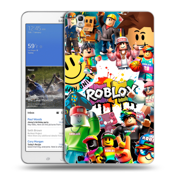 Силиконовый чехол на Samsung Galaxy Tab Pro 8.4 с принтом Roblox Роблокс