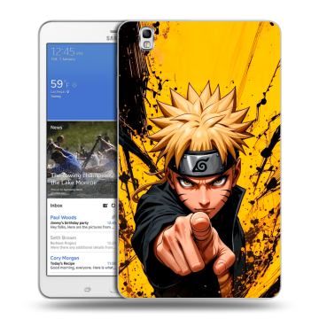 Силиконовый чехол на Samsung Galaxy Tab Pro 8.4 с принтом Naruto Наруто Силиконовый чехол на Samsung Galaxy Tab Pro 8.4 с принтом Naruto Наруто
