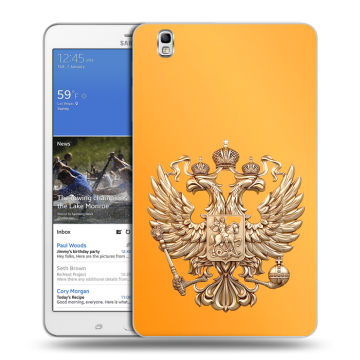Силиконовый чехол на Samsung Galaxy Tab Pro 8.4 с принтом Герб Флаг России