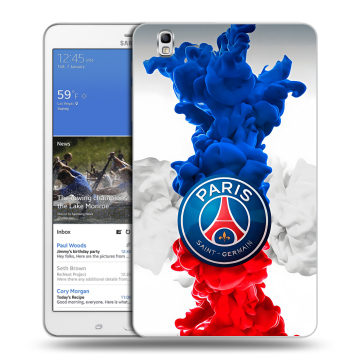 Силиконовый чехол на Samsung Galaxy Tab Pro 8.4 с принтом PSG ПСЖ