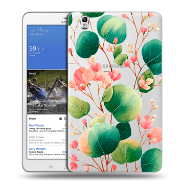 Силиконовый чехол на Samsung Galaxy Tab Pro 8.4 с принтом женский