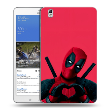 Силиконовый чехол на Samsung Galaxy Tab Pro 8.4 с принтом Дедпул Deadpool