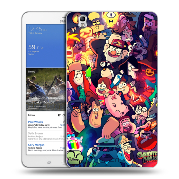 Силиконовый чехол на Samsung Galaxy Tab Pro 8.4 с принтом Gravity Falls Гравити Фолз Силиконовый чехол на Samsung Galaxy Tab Pro 8.4 с принтом Gravity Falls Гравити Фолз
