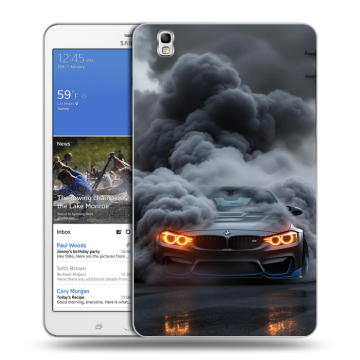 Силиконовый чехол на Samsung Galaxy Tab Pro 8.4 с принтом BMW БМВ