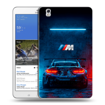 Силиконовый чехол на Samsung Galaxy Tab Pro 8.4 с принтом BMW БМВ Силиконовый чехол на Samsung Galaxy Tab Pro 8.4 с принтом BMW БМВ