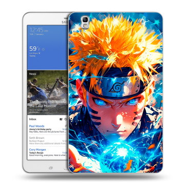 Силиконовый чехол на Samsung Galaxy Tab Pro 8.4 с принтом Аниме Наруто Naruto