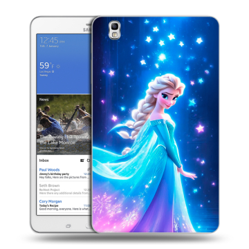 Силиконовый чехол на Samsung Galaxy Tab Pro 8.4 с принтом Холодное сердце Frozen Силиконовый чехол на Samsung Galaxy Tab Pro 8.4 с принтом Холодное сердце Frozen