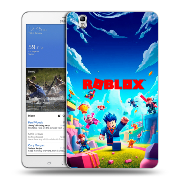 Силиконовый чехол на Samsung Galaxy Tab Pro 8.4 с принтом Roblox Роблокс