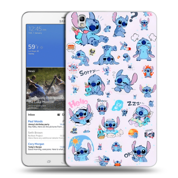 Силиконовый чехол на Samsung Galaxy Tab Pro 8.4 с принтом Лило и Стич Силиконовый чехол на Samsung Galaxy Tab Pro 8.4 с принтом Лило и Стич