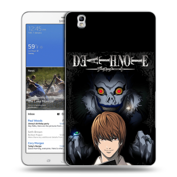Силиконовый чехол на Samsung Galaxy Tab Pro 8.4 с принтом Death note Тетрадь смерти
