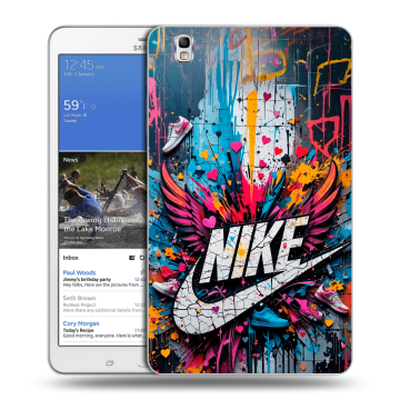 Силиконовый чехол на Samsung Galaxy Tab Pro 8.4 с принтом Nike Найк