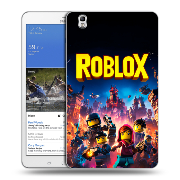 Силиконовый чехол на Samsung Galaxy Tab Pro 8.4 с принтом Roblox Роблокс Силиконовый чехол на Samsung Galaxy Tab Pro 8.4 с принтом Roblox Роблокс