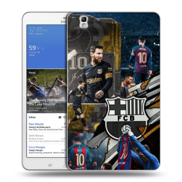 Силиконовый чехол на Samsung Galaxy Tab Pro 8.4 с принтом Messi Barcelona Силиконовый чехол на Samsung Galaxy Tab Pro 8.4 с принтом Messi Barcelona