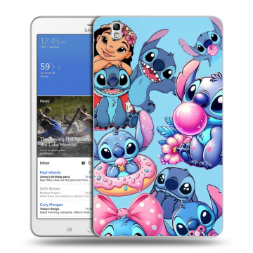Силиконовый чехол на Samsung Galaxy Tab Pro 8.4 с принтом Лило и Стич Силиконовый чехол на Samsung Galaxy Tab Pro 8.4 с принтом Лило и Стич