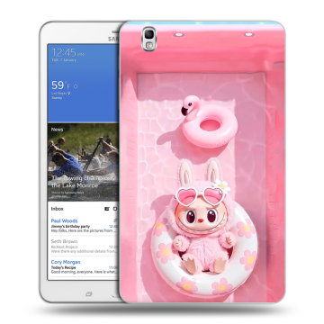 Силиконовый чехол на Samsung Galaxy Tab Pro 8.4 с принтом Labubu Лабубу Силиконовый чехол на Samsung Galaxy Tab Pro 8.4 с принтом Labubu Лабубу