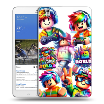 Силиконовый чехол на Samsung Galaxy Tab Pro 8.4 с принтом Roblox Роблокс Силиконовый чехол на Samsung Galaxy Tab Pro 8.4 с принтом Roblox Роблокс