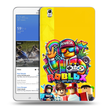 Силиконовый чехол на Samsung Galaxy Tab Pro 8.4 с принтом Roblox Роблокс Силиконовый чехол на Samsung Galaxy Tab Pro 8.4 с принтом Roblox Роблокс